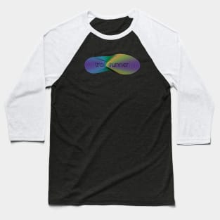 Trail Runner - Purple/Blue/Green/Yellow Baseball T-Shirt